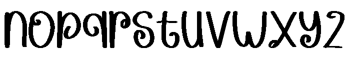 Funny Birthday Regular Font LOWERCASE