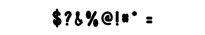 Funny Book Font OTHER CHARS