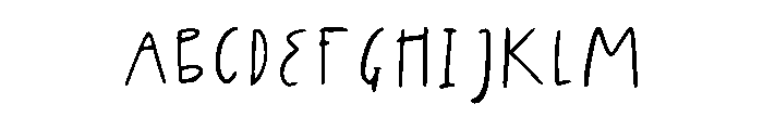 Funny Cactus Regular Font UPPERCASE