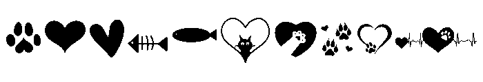 Funny Cat Doodles Font OTHER CHARS