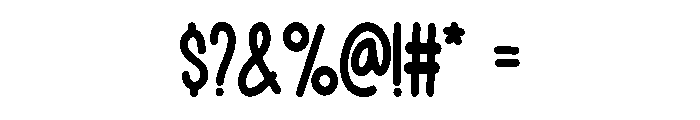 Funny Clipart Regular Font OTHER CHARS