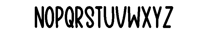 Funny Clipart Regular Font UPPERCASE