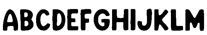 Funny Cute Bold Regular Font UPPERCASE