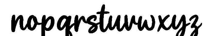 Funny Dreams Regular Font LOWERCASE