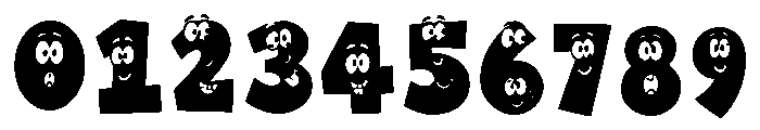 Funny Face Extra Font OTHER CHARS