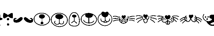 Funny Face Set FONT