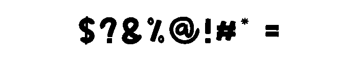 Funny Farmhouse Font OTHER CHARS