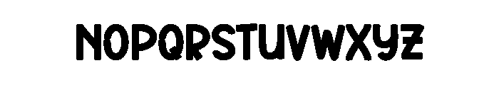 Funny Farmhouse Font UPPERCASE