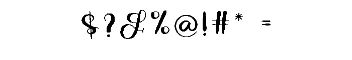 Funny Hanabi Font OTHER CHARS