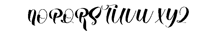 Funny Hanabi Font UPPERCASE