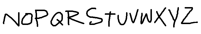Funny Impressions Regular Font UPPERCASE