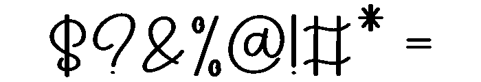 Funny Kindergarten Font OTHER CHARS