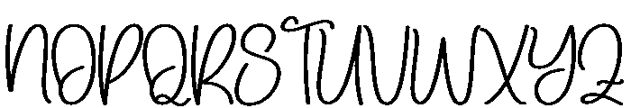 Funny Kindergarten Font UPPERCASE