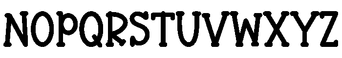 Funny Laughing Font UPPERCASE