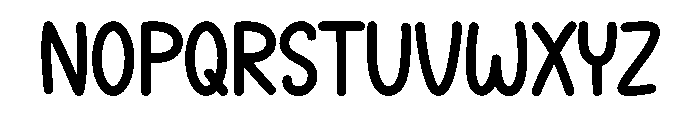 Funny Leopard Font UPPERCASE