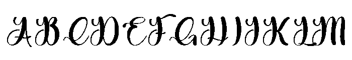 Funny Mother Font UPPERCASE