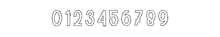 Funny New Year Font OTHER CHARS