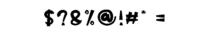 Funny Ornaments Font OTHER CHARS