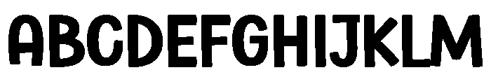 Funny Princess Regular Font UPPERCASE