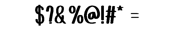 Funny Sarcastic Font OTHER CHARS