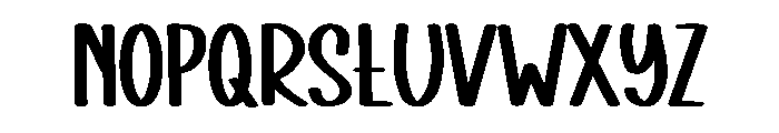 Funny Sarcastic Font LOWERCASE
