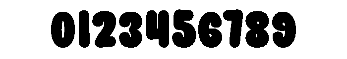 Funny Self Regular Font OTHER CHARS