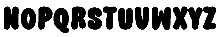 Funny Self Regular Font LOWERCASE