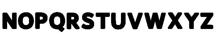 Funny Sticker Regular Font LOWERCASE