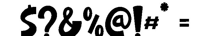 Funny Tomato Font OTHER CHARS