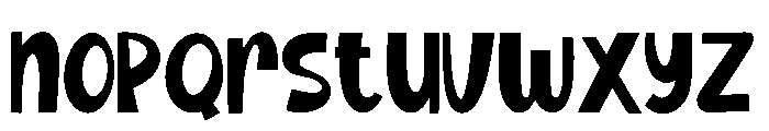 Funny Tomato Font LOWERCASE