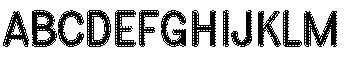 Funny Wishes Regular Font UPPERCASE
