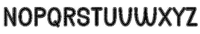 Funny Wishes Regular Font UPPERCASE