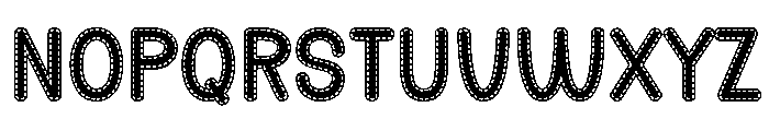 Funny Wishes Regular Font LOWERCASE
