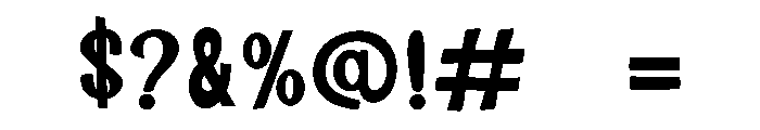 Funny heart Font OTHER CHARS