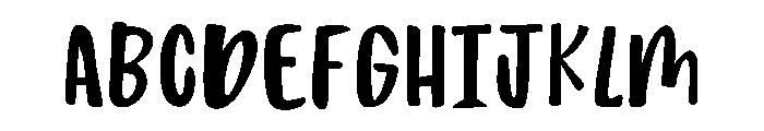 Funny heart FONT