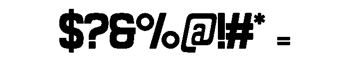 Funran Regular Font OTHER CHARS