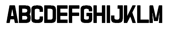 Funran Regular Font UPPERCASE