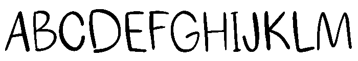 Funstroke Script Font UPPERCASE