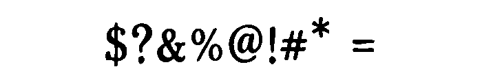 Funtorian Font OTHER CHARS