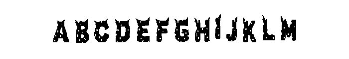 Funtus Regular Font UPPERCASE