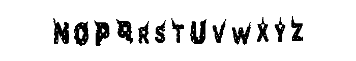 Funtus Regular Font LOWERCASE