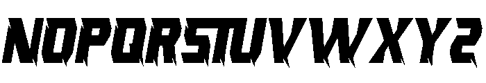 FuriousRace Font LOWERCASE