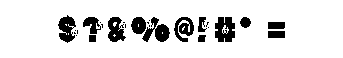 Furnace Font OTHER CHARS