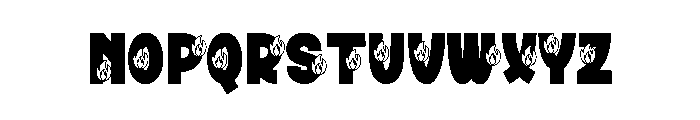 Furnace Font UPPERCASE
