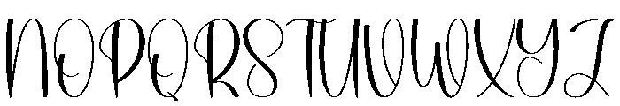 Furry Font UPPERCASE