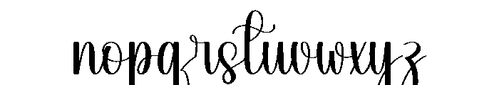 Furry Font LOWERCASE