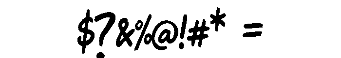 Futarino Duntian Font OTHER CHARS