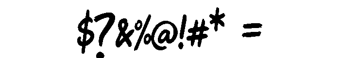 FutarinoDuntian Font OTHER CHARS