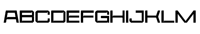 Futura Mugen Regular Font UPPERCASE