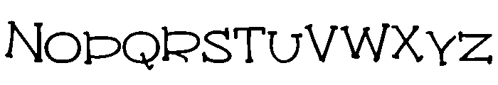 Futura_Retro Font LOWERCASE